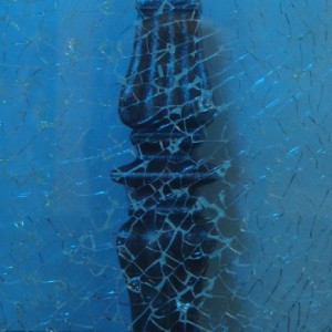Shattered Semi-Obscure Glass For Modern Steel Doors Shattered Semi-Obscure Glass For Modern Steel Doors