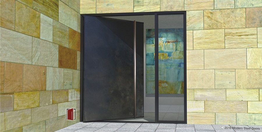 Pivot Doors Pivoting Front Handcrafted In Usa Msd Metal Pivot Doors Pivoting Front Handmade In Arizona Usa Bya